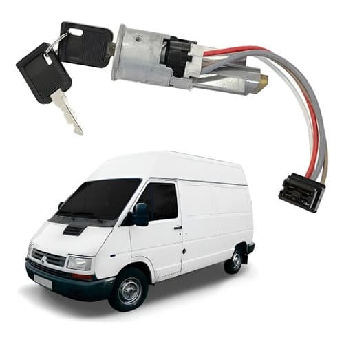 Trava De Direção C/chave C/parte Elétrica Space Van/Trafic 1981-1996