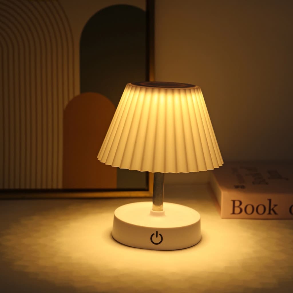 Abajur de Mesa Retrátil Recarregável LED Quente para Quarto/Escritório/Sala Onistek ON-LT043