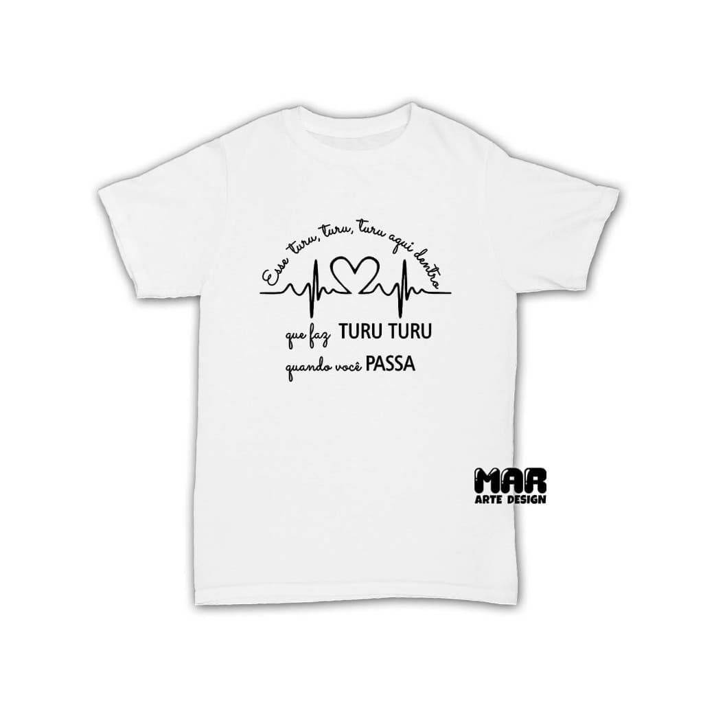 Camiseta Camisa Estampada Esse turu turu aqui dentro (Sandy e Junior) - Música - Show - Pop - Moda 100% Algodão - Envio