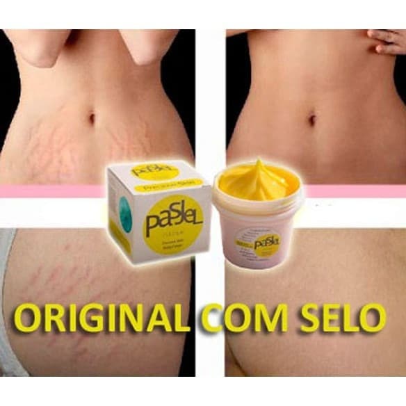 (Estoque Pronto) Creme Pasjel Remove Estrias E Cicatrizes Pós-Parto Com cicatribem Para