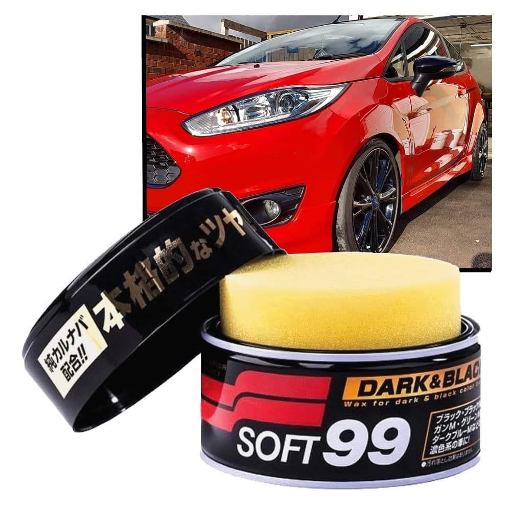 Cera Dark Black 300g Soft99 Premium de Carnaúba Premium Paste wax