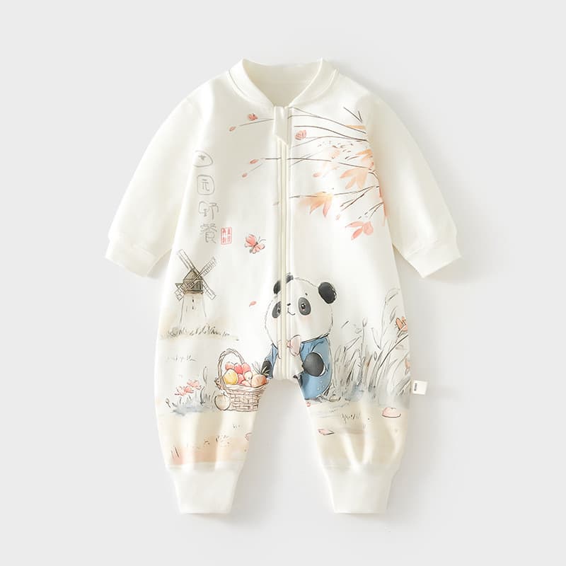 Saco de dormir para bebês primavera outono inverno camada única bebê perna dividida confortável pijama de lã recém-nasci