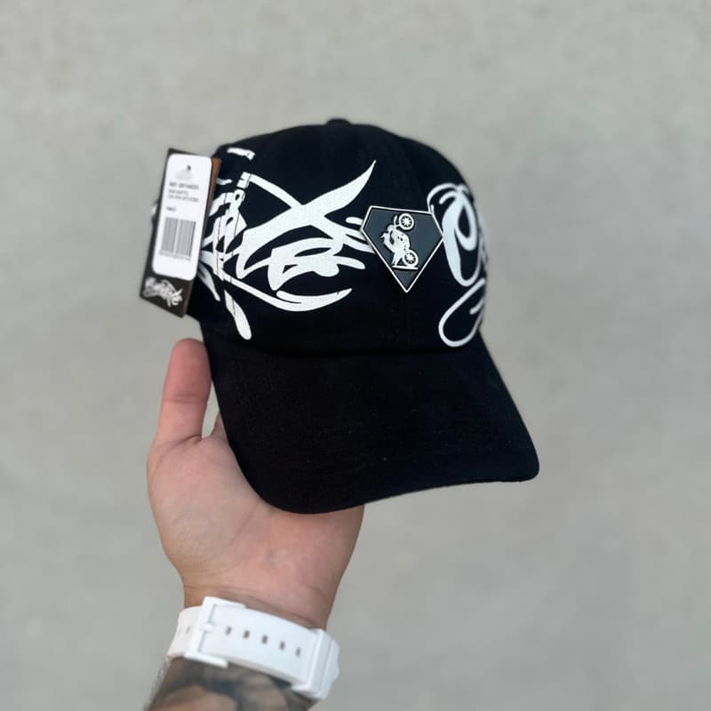 Boné Osascorte Grau Corte 244 Aba Curva para Motociclistas Original