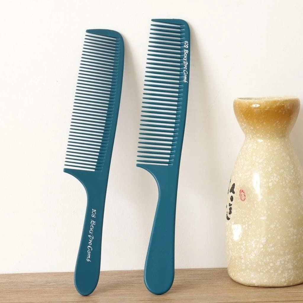 Barbeiro 108/109 cabeleireiro pente de corte de cabelo cabeleireiro pente especial salão de beleza feminino pente de cab