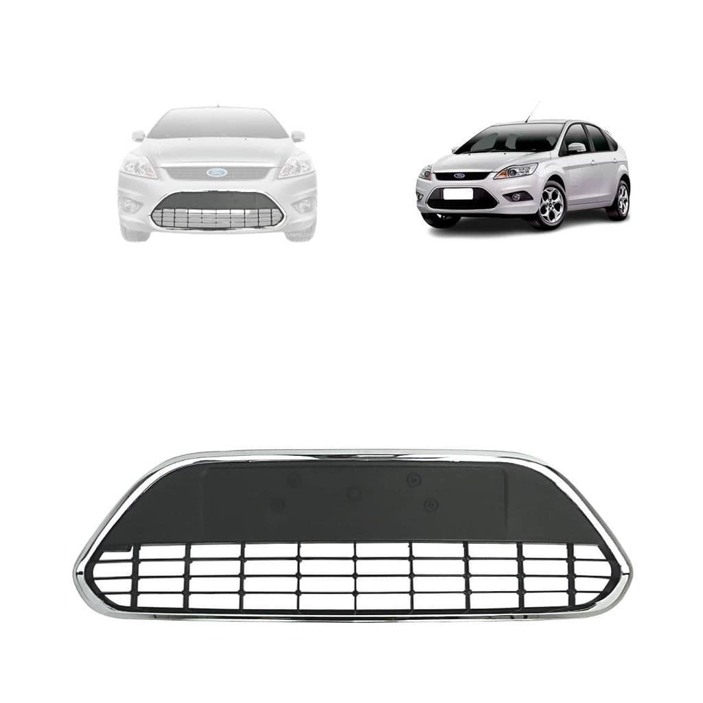 GRADE DO PARACHOQUE DIANTEIRO FORD FOCUS 2009 A 2013 (COM CROMADO) - 8M51-17B968-AC5ZCT