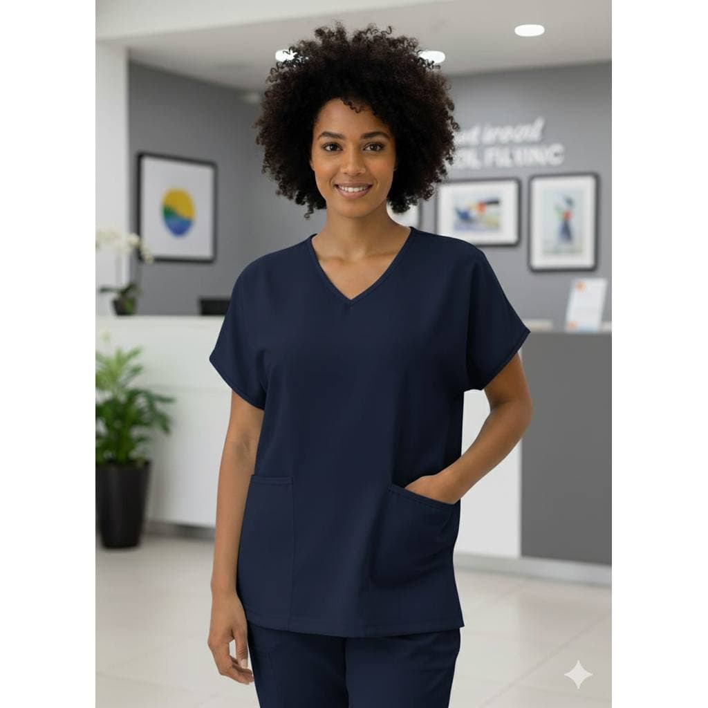 Scrubs Bata Blusa Uniforme Enfermagem Cuidadora