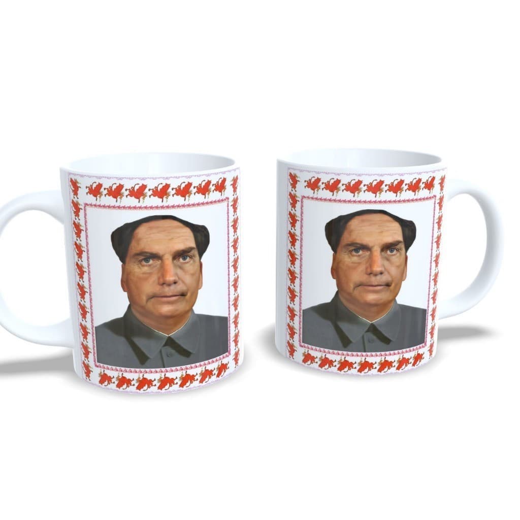 Caneca Meme - Bolsonaro Tsé - Presente - Social Credit Batle - Bolsoxina