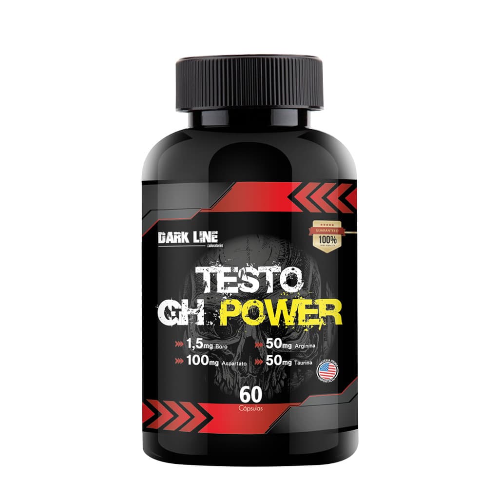 Testo GH Power 60 Caps Dark Line Laboratories