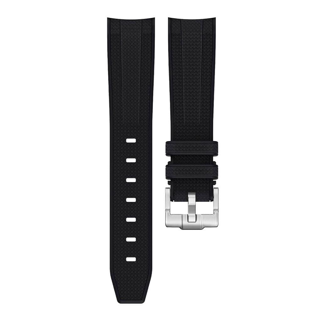 Pulseira Para Moonswatch Series Planeta Missão Espacial Omega X Swatch Missão Espacial 20mm Preto