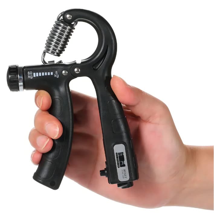 Hand Grip Ante Braço Punho Ajuste Peso Até 60 Kg C/ Contador - Lion Shop