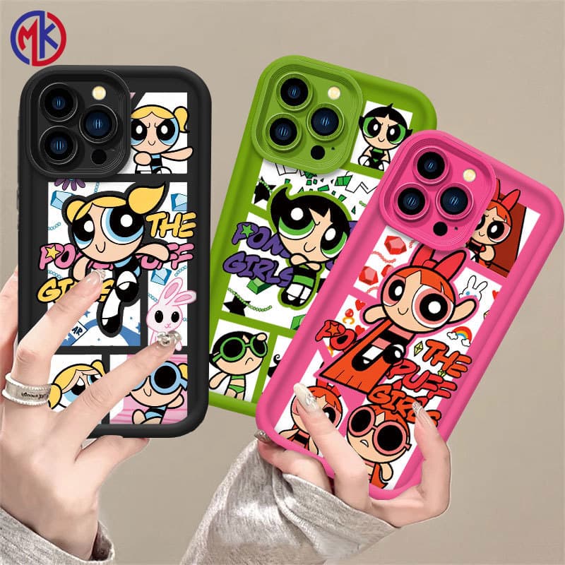 Capa Para MOTO G84 G54 G10 G14 G15 G22 G24 G34 G35 G53 G60 G75 EDGE 50 Ultra E13 E14 Softcase Como Meninas Superpoderosa