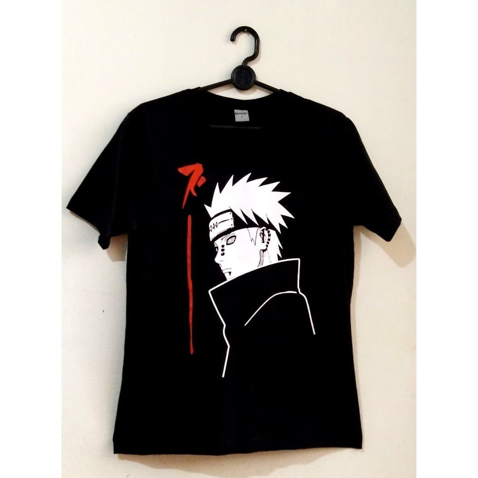 Camiseta Pain - akatsuki Camisa de Anime Naruto Estampas em DTF.