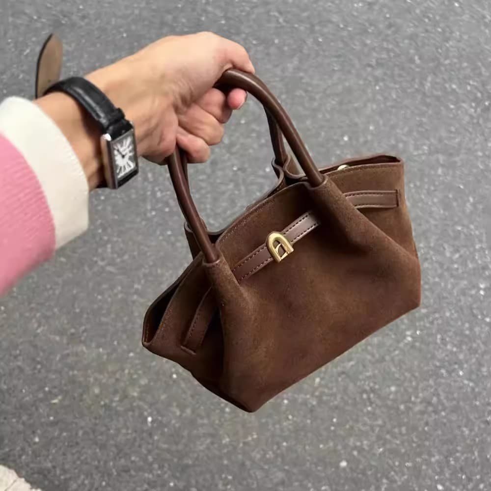 Nicho luz luxo fosco sacola feminina trabalho Commuter grande capacidade bolsa de ombro High-End textura saco do mensage