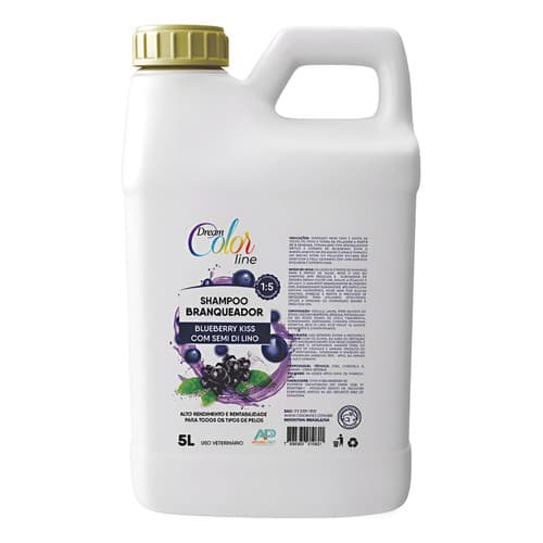 Shampoo Dream Color 5l Limpeza Profunda de Uso Profissional Branqueador