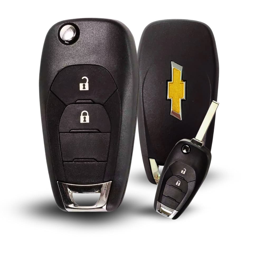Chave Canivete Chevrolet Gm Onix Prisma Cobalt Spin Tracker  2018-2024 2b