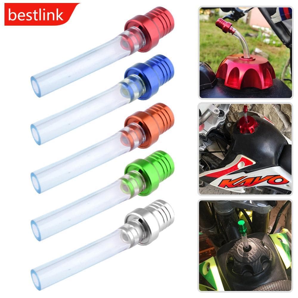 BESTLINK Tampa De Combustível De Gás Para Motocicleta , Válvulas De Via Única , Tubos De Respiro De Ventilação Motocross