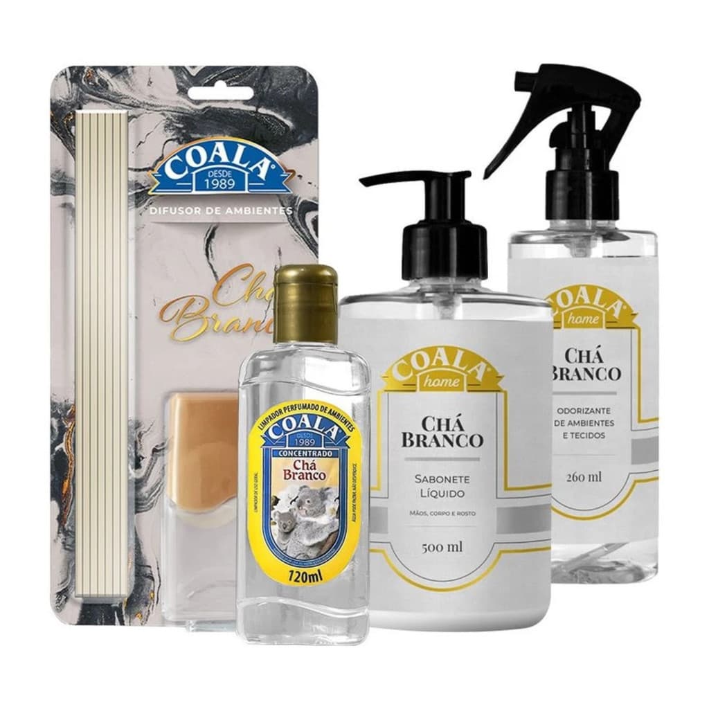 Kit Coala Home Chá Branco