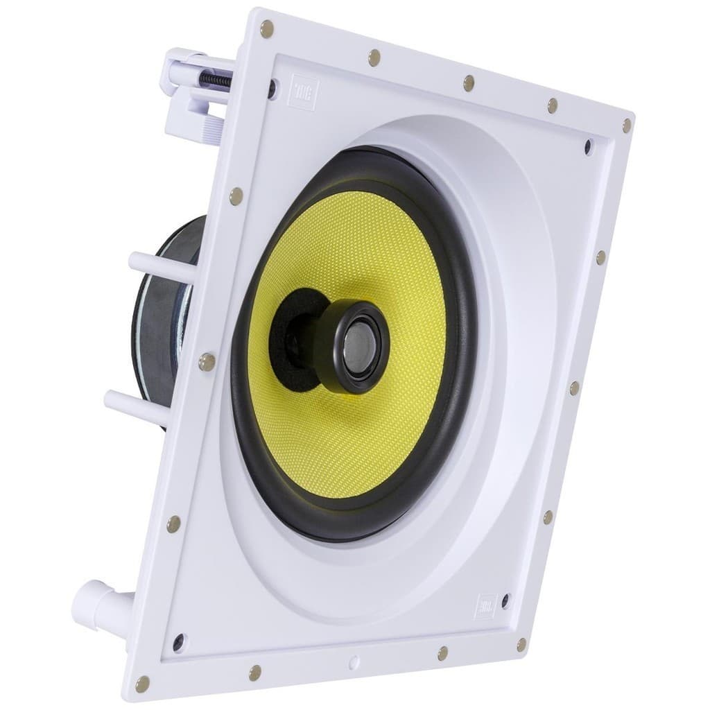 Caixa acústica de embutir angulada JBL CI8SA Plus com Tela Magnética Cone de Kevlar 8" Unidade