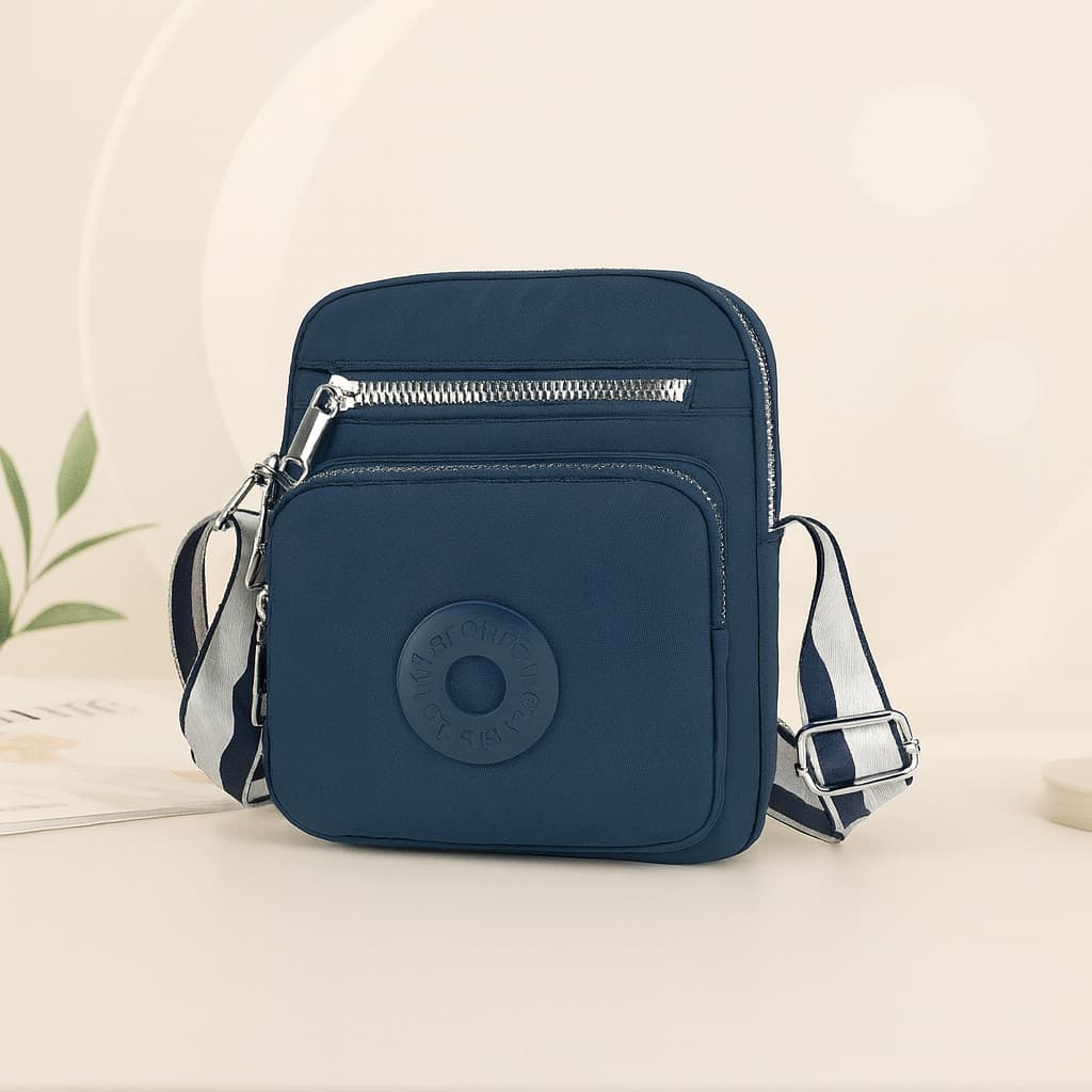 BOLSA TRANSVERSAL UNISSEX EM NYLON - LZY31