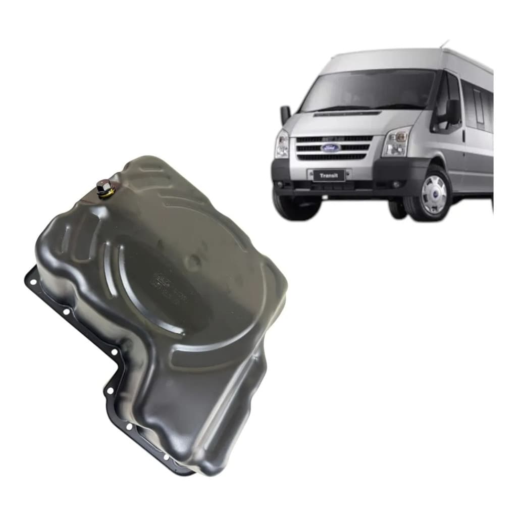 Carter De Oleo Motor 7lts Ford Transit 2.2/2.4 C/bujão 08/13