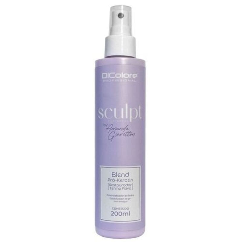 DIColore Blend Pró Keratin Restaurador Termo Ativo Sem Enxágue Sculpt Penteados 200ml