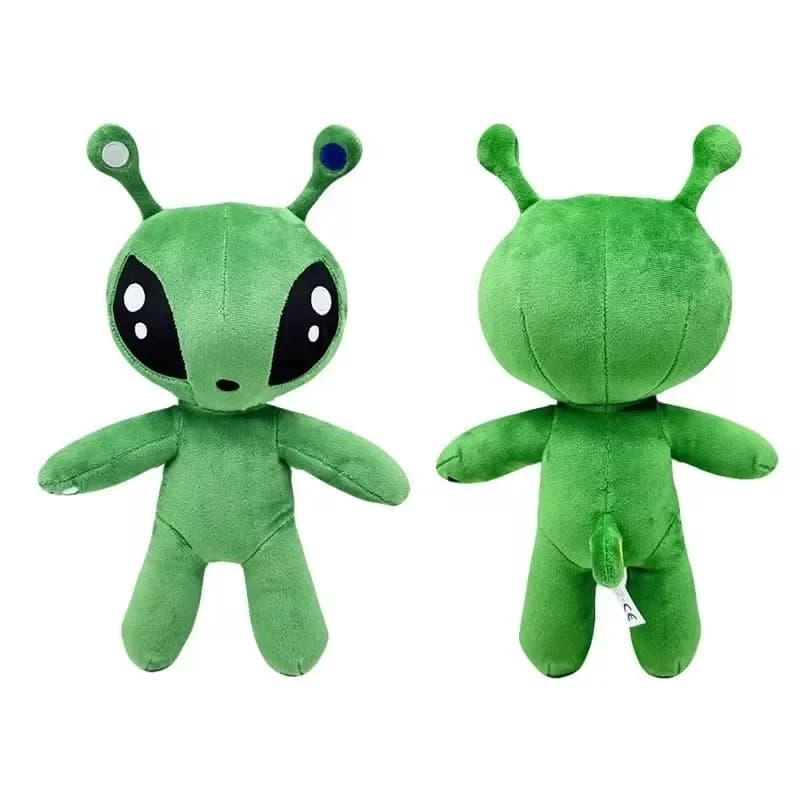 AFTONSPARV Verde Alienígena Kawaii Brinquedos De Pelúcia Bonito Macio Recheado Dos Desenhos Animados Anime Bonecas Para