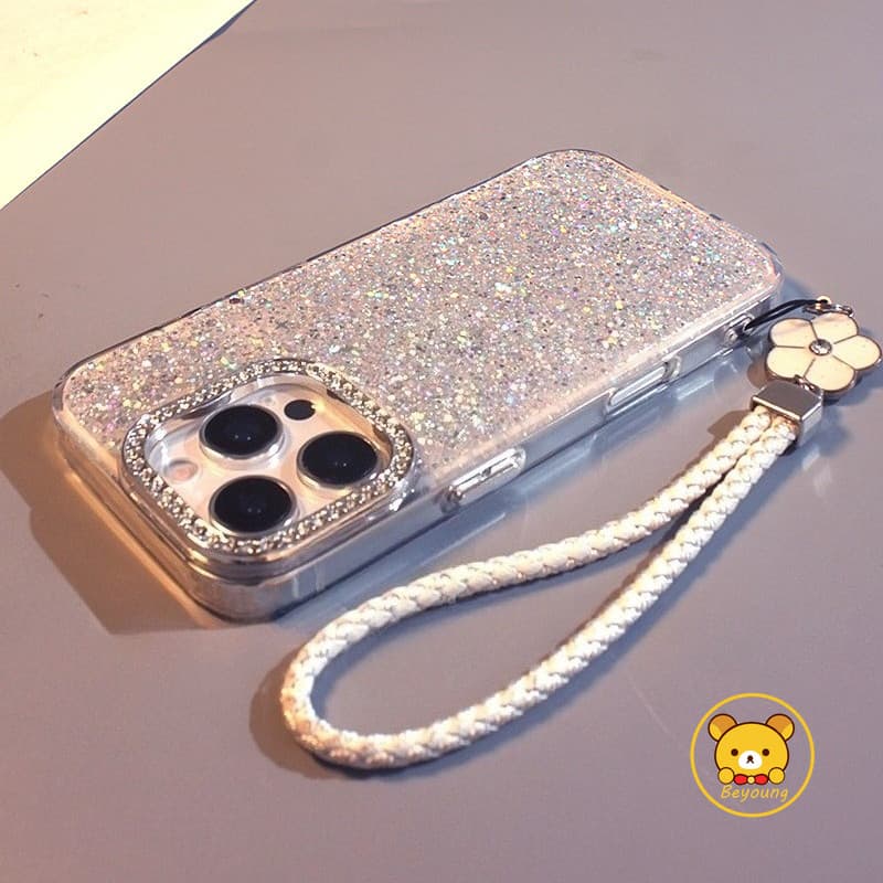 Capa Luxuosa Com Glitter Para Motorola Moto Edge 60 50 40 S50 E32 E22 E22i E40 E30 E20 E15 E14 E13 Fusion Neo Pro De Tel