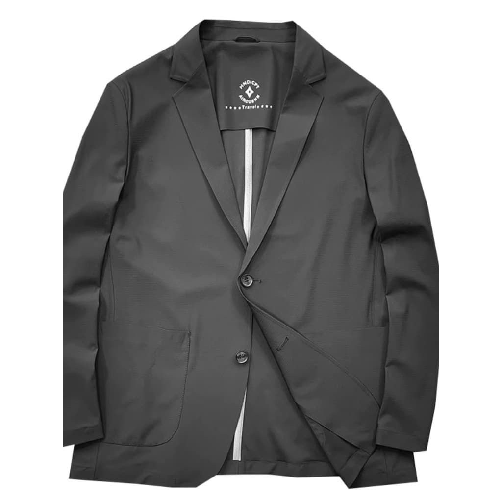 Jaqueta Masculina Casual Série Z – Leve, Respirável e Elástica, Resistente ao Calor, Moda Primavera com Ajuste Padrão