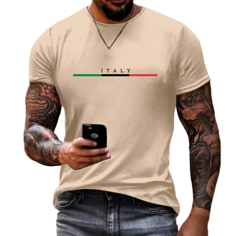 Camiseta Masculina Italy Italia Pais Algodao 30.1 - Envio Rapido Malha Confortavel Premium