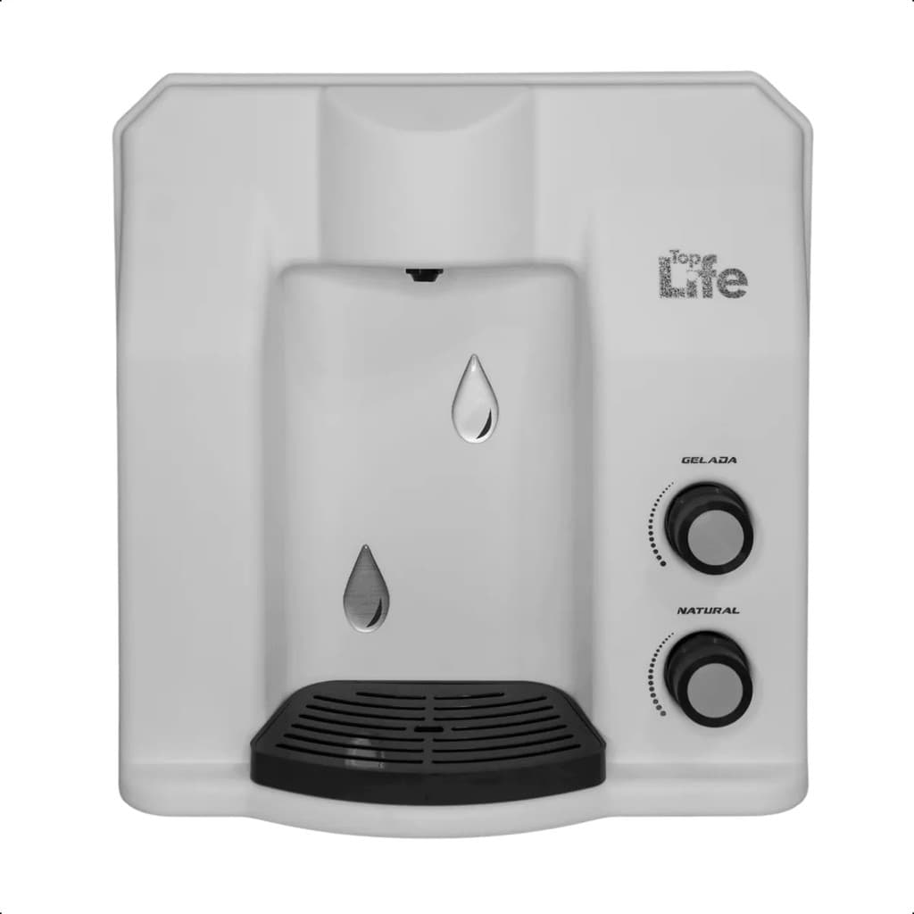 Filtro Super Água Alcalina Ionizada Gelada Flex He Top Life Cor Branco 127