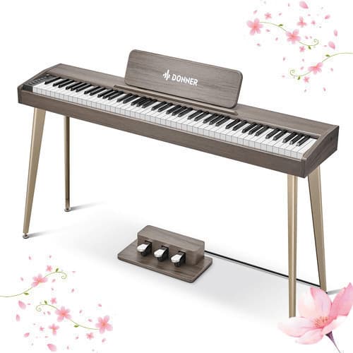 [Diretamente do Japão]Donner piano digital 88 teclas DDP-60quantidade limitada