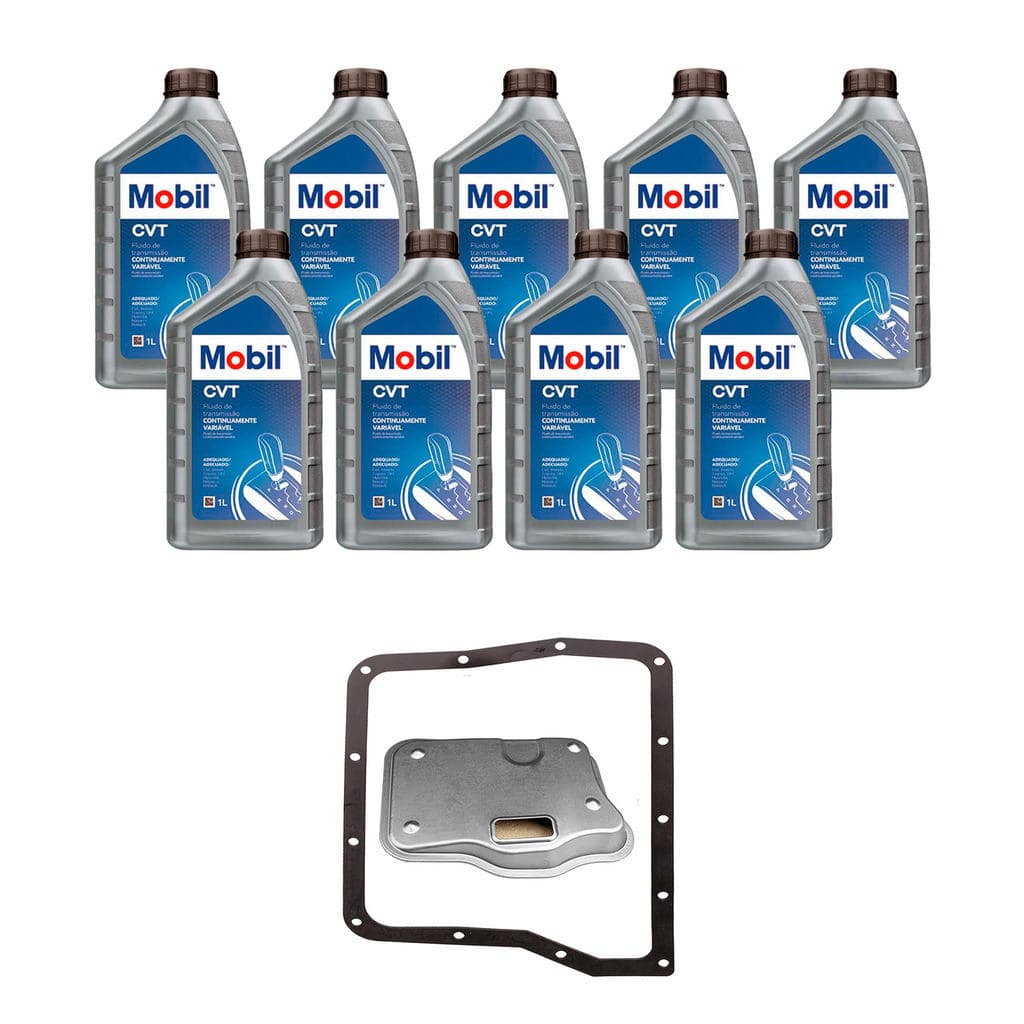 KIT TROCA ÓLEO CAMBIO CVT JAC T40 T5 T50 T60 GEELY EC7 LIFAN X60 2015 EM DIANTE 9 LITROS