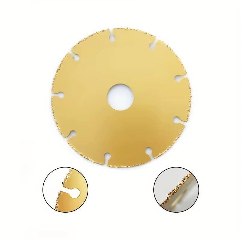 Disco Corte Diamantado Tugstênio 100x20mm Corte a Seco ou Refrigerado Multiuso