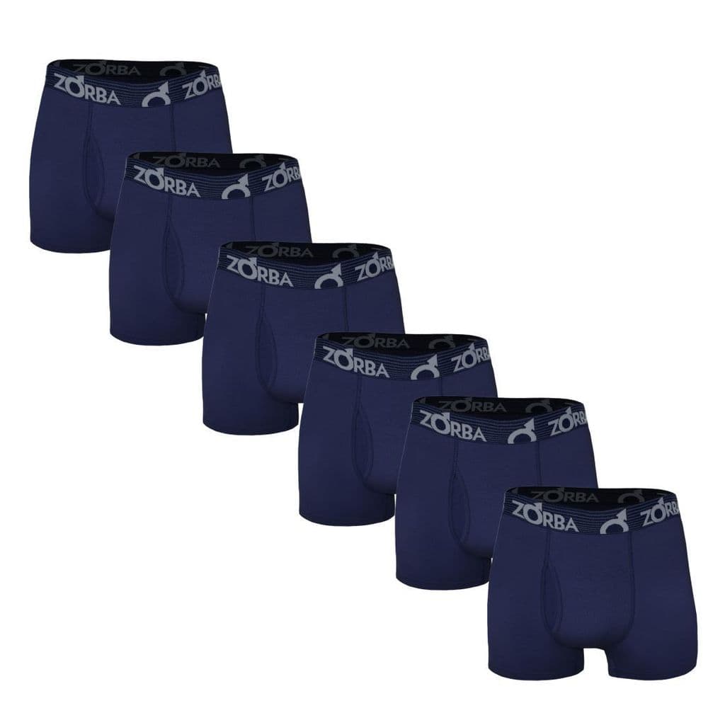 Kit 6 Cuecas Zorba Boxer com Abertura 848