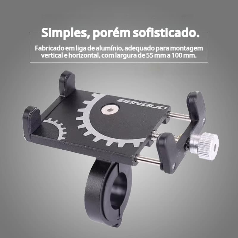 Suporte dedicado para celular para ciclismo Suporte de alumínio para celular/GPS