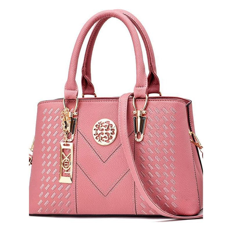 Bolsa de alta qualidade feminina na moda bolsa mãe All-Match bolsa mensageiro de um ombro médio @-