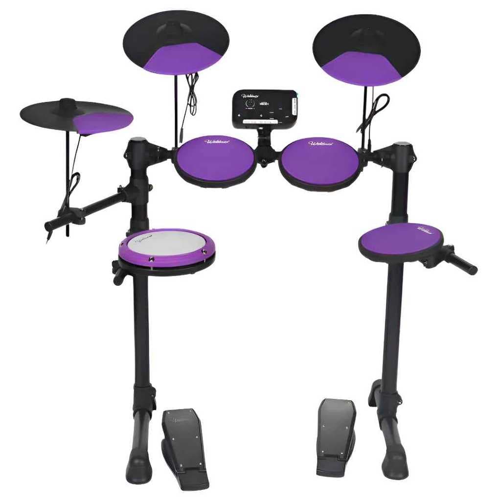 Bateria Eletrônica Waldman VM-9 Virtual Mesh 9 Com 150 Timbres, Toque Realista, Silêncio e Conectividade Total