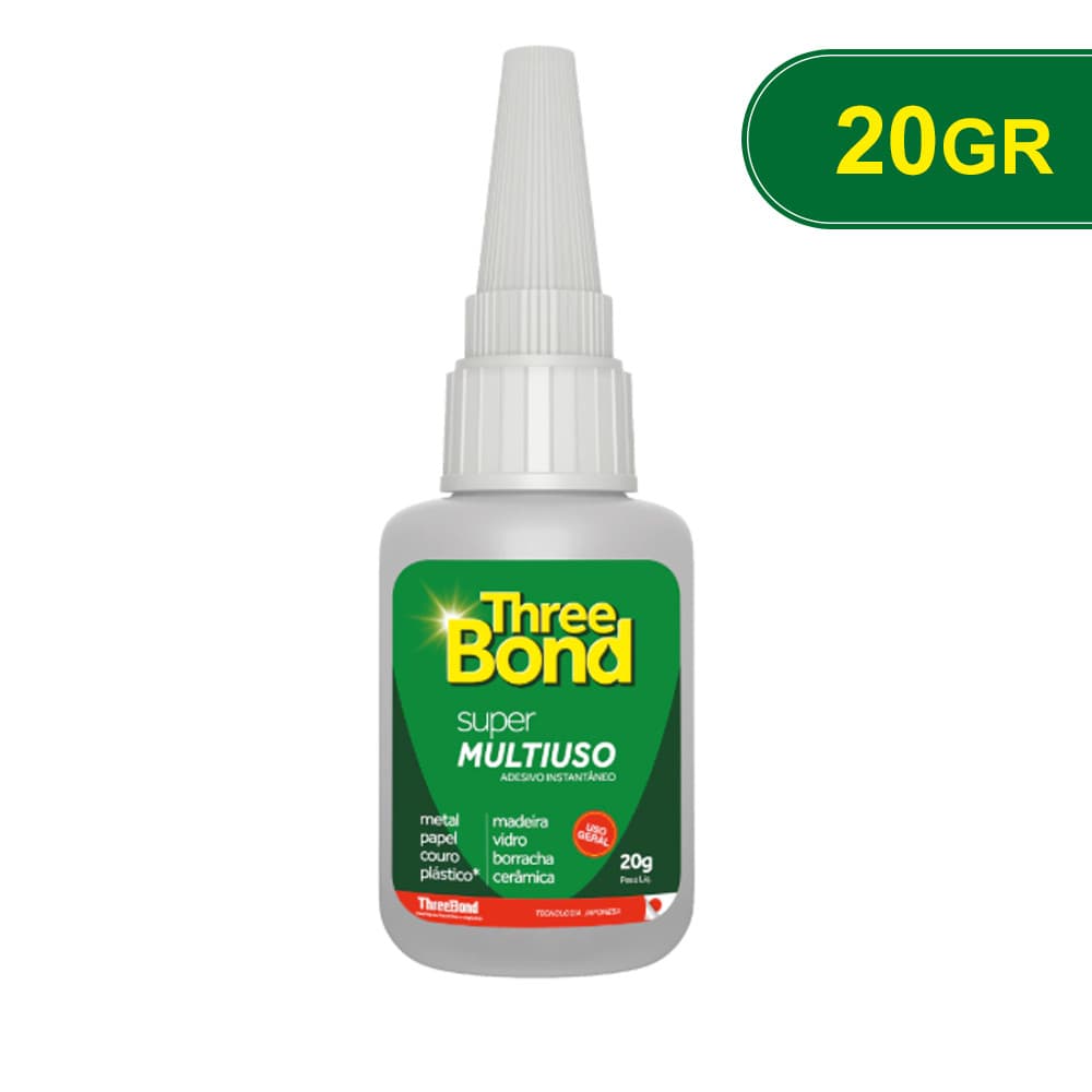 Cola Super Adesivo Instantâneo 20g ThreeBond Extra Fixação