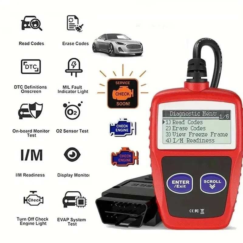 Nova ferramenta de diagnóstico automotivo automático MS309 OBD2 Scanner Reader on-board