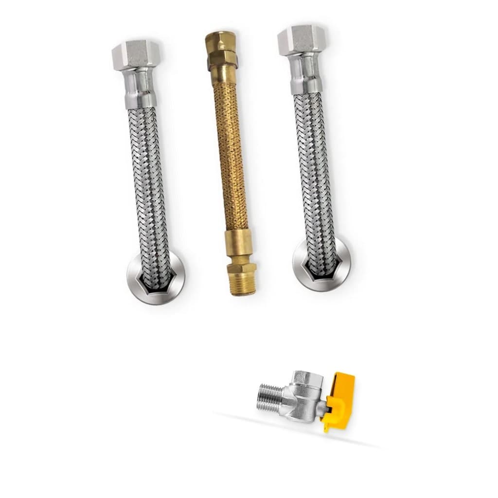 Acessórios de Ligação de Aquecedor a Gás Komeco M1/2" F1/2" 40cm