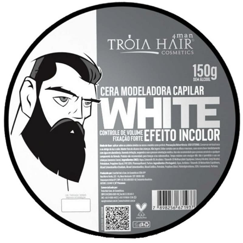 Cera Modeladora Incolor 150g - Troia Hair