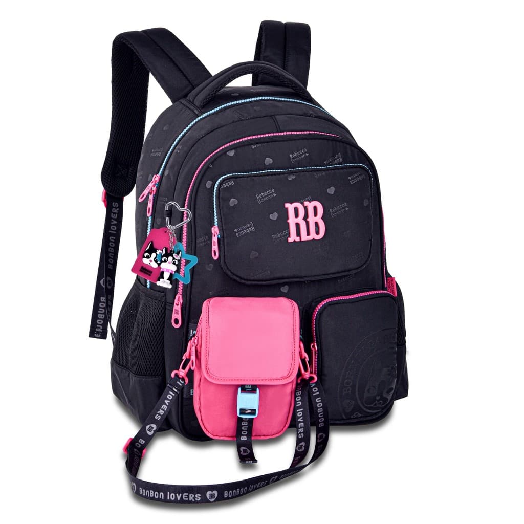 Mochila De Costas Rebecca Bonbon Com Shoulder Bag Juvenil
