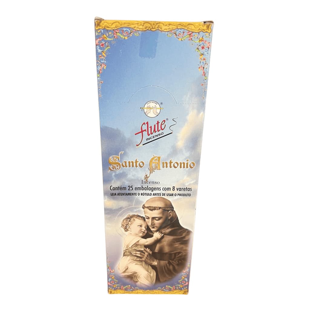 Incenso Santo Antonio Flute Cx Com 200 Varetas