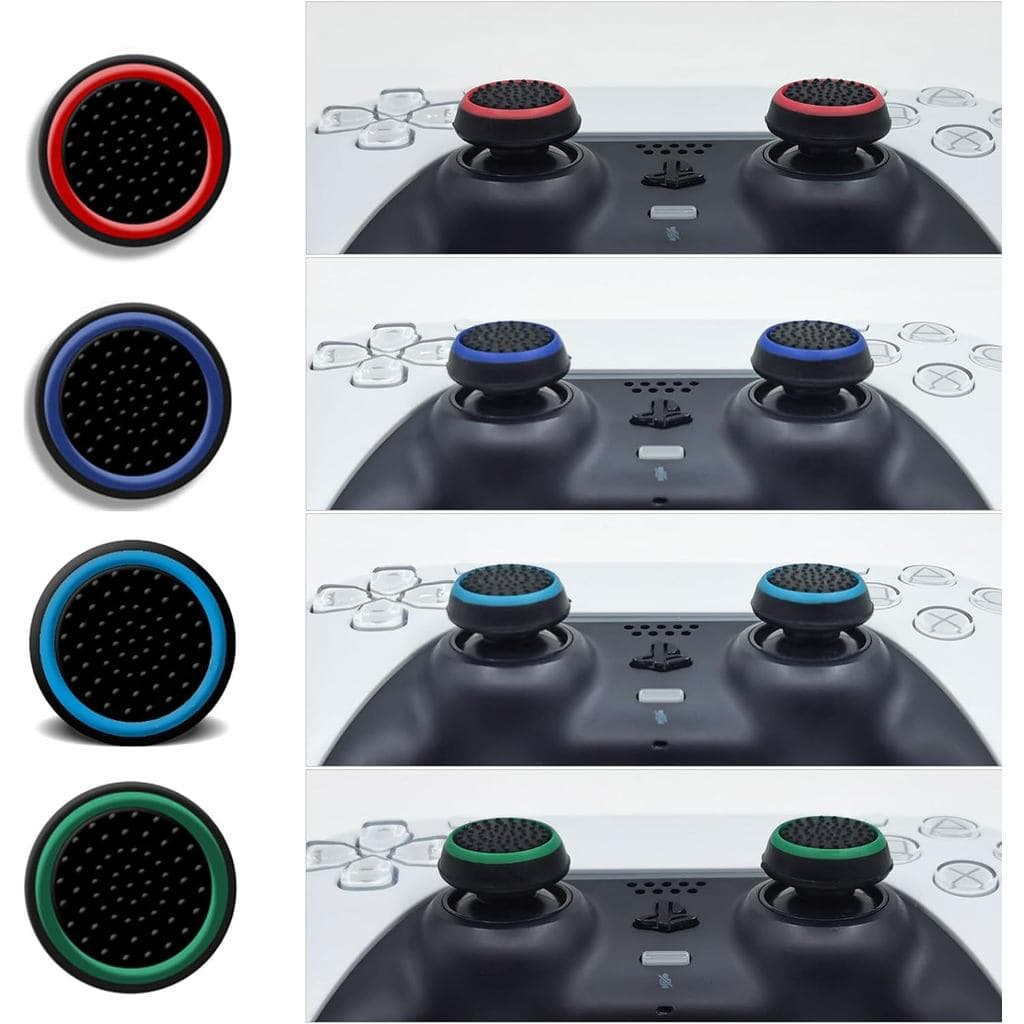 4 Grip Analógico Compatível Ps3 Ps4 Ps5 Xbox One Xbox Series