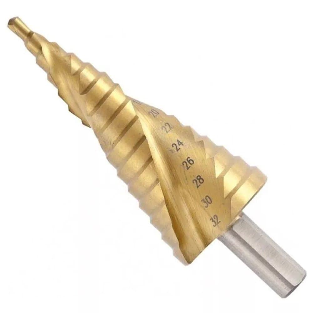 Broca Escalonada 4mm A 32mm - 15 Etapas Ref. 7961