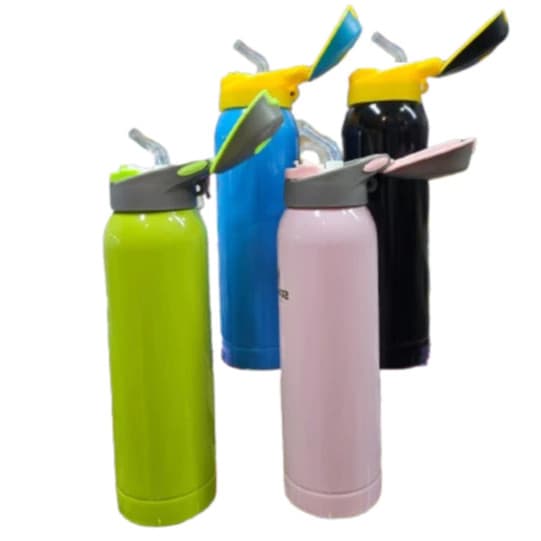 Garrafa Aço Inox 304 Squeeze Sport Isotermica Quente e Frio 470ml