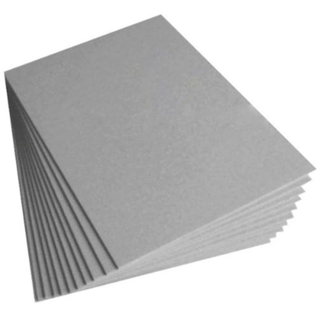 Papelão Cinza Holler 1.7mm Horle 50 Pc 9x18 Capa Dura
