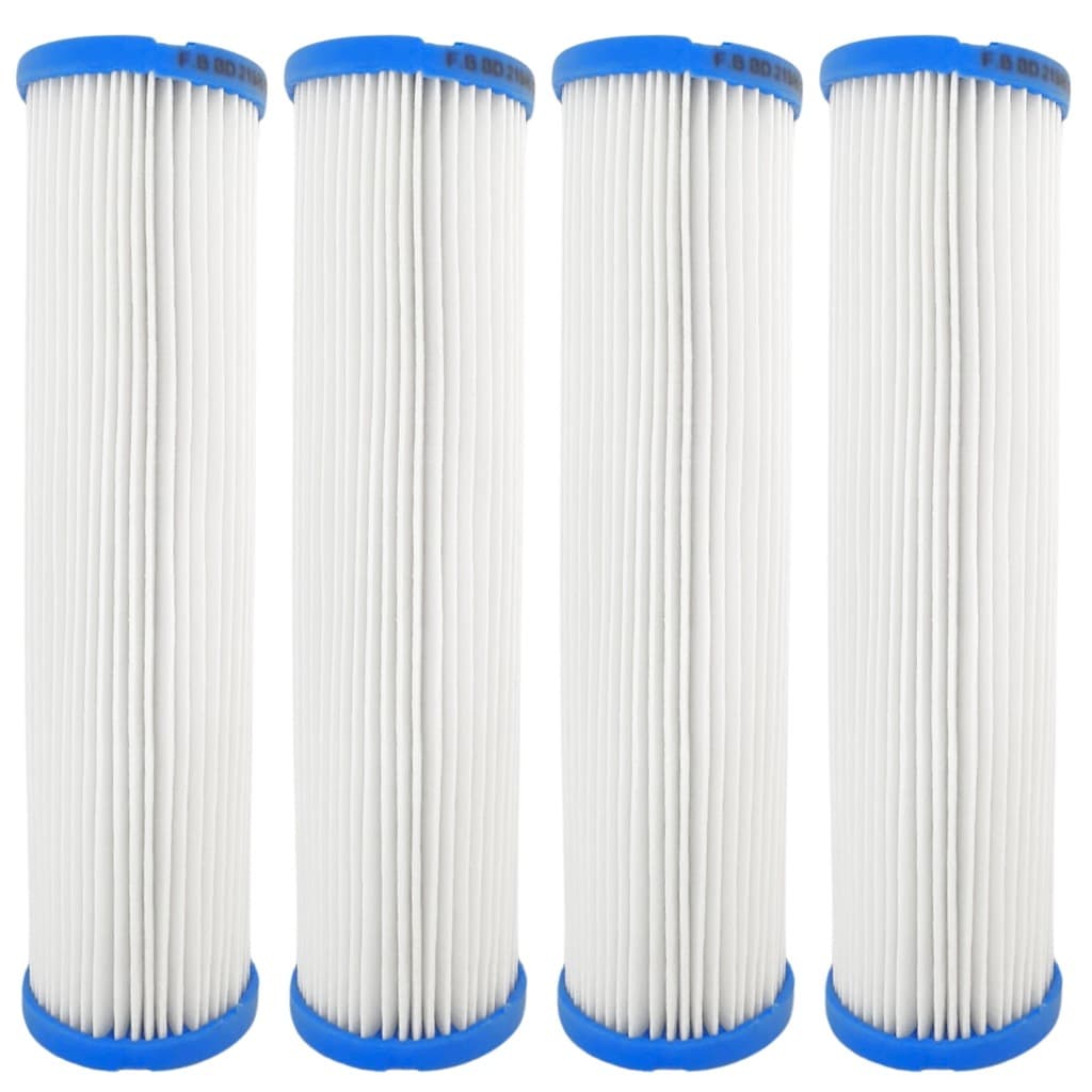Kit 4 Filtro Refil Plissado Lavável Reutilizável 9 3/4 1/2