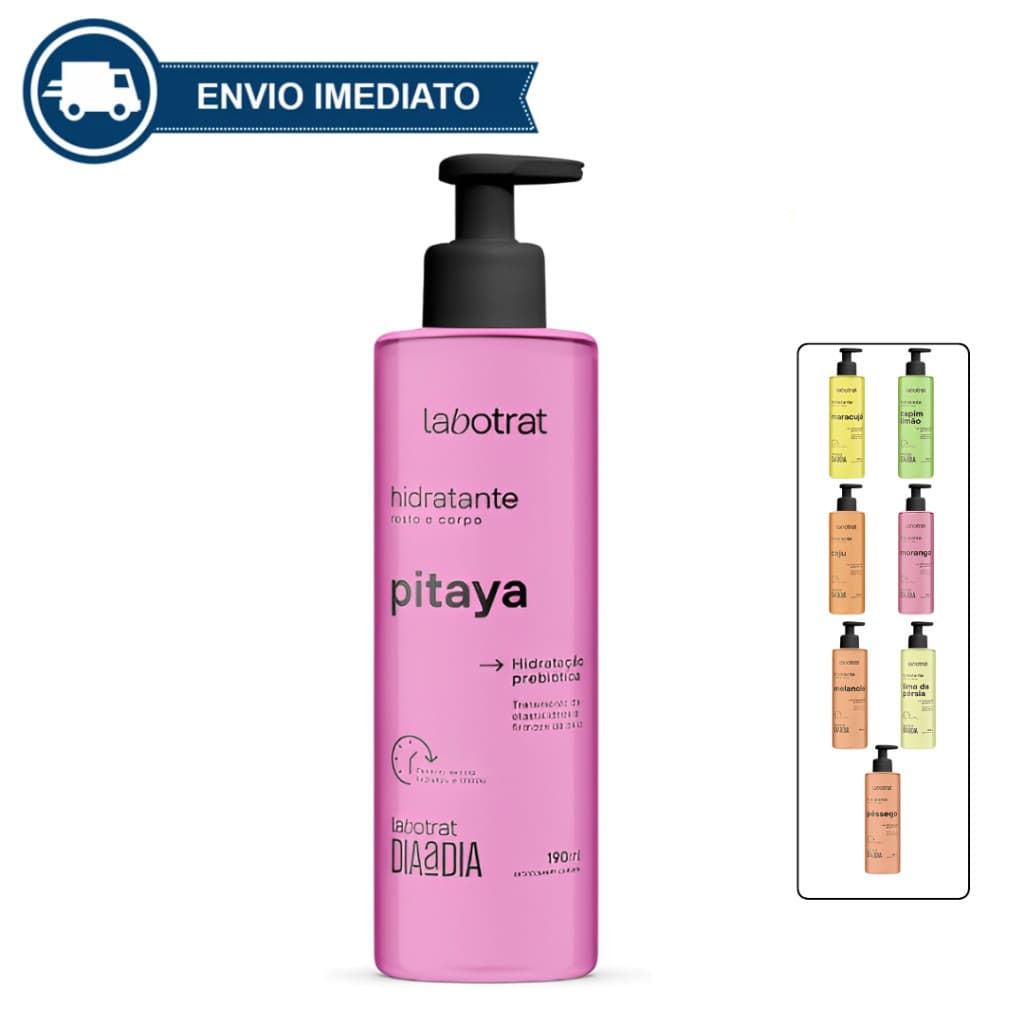 Hidratante Labotrat 190ml – Facial e Corporal com Colágeno, Hidratação Profunda