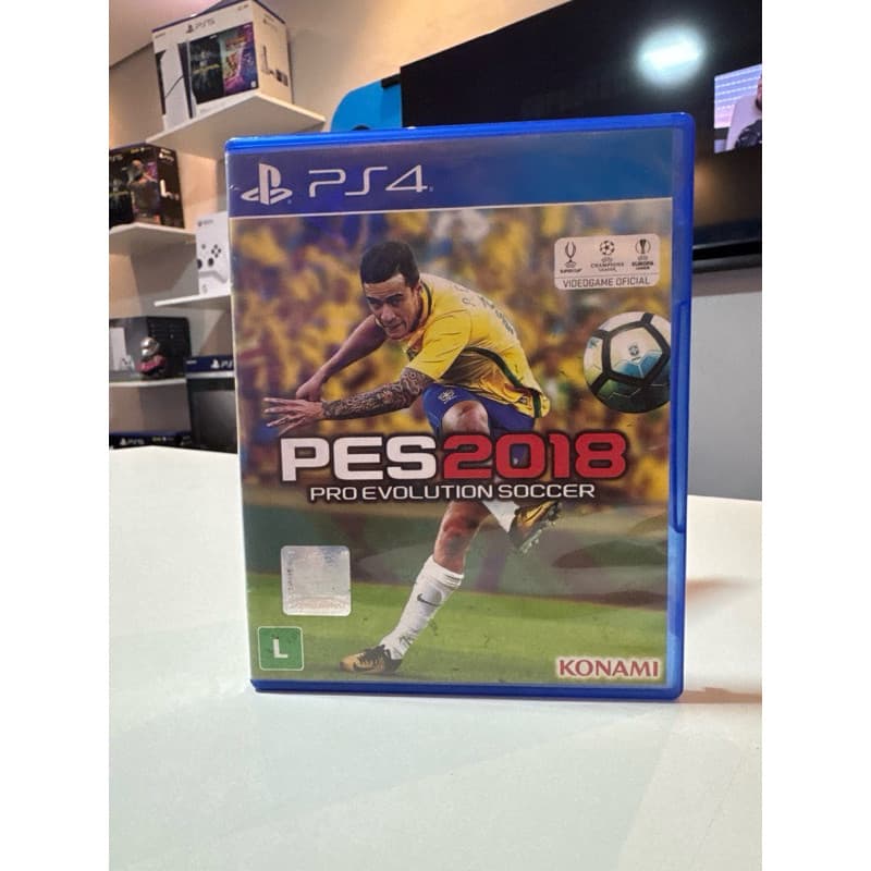 PES 2018 PS4 Mídia Física envio Imediato